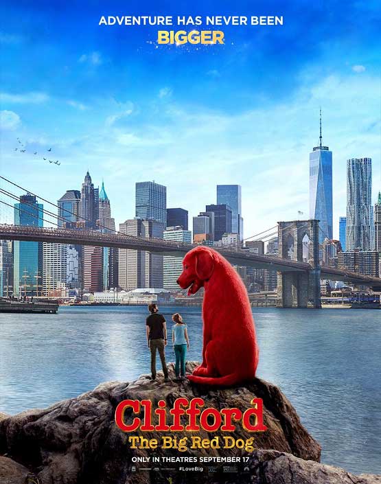 فیلم کلیفورد سگ بزرگ قرمز 2021