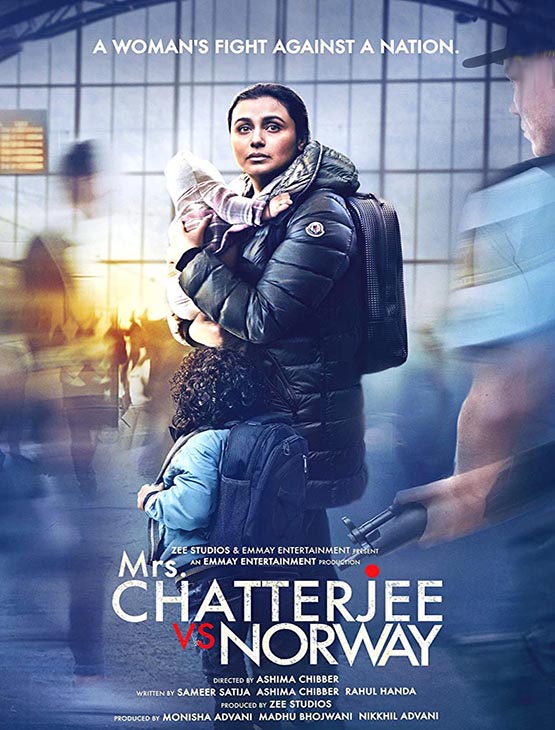 دانلود فیلم هندی خانم چاترجی در مقابل نروژ 2023