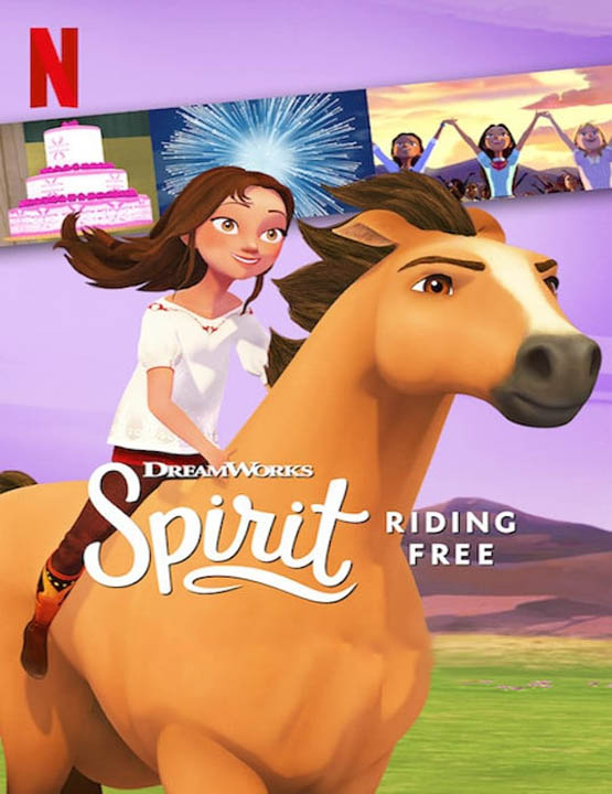 دانلود فصل دوم انیمیشن اسپریت سوارکار اسب آزاد 2017