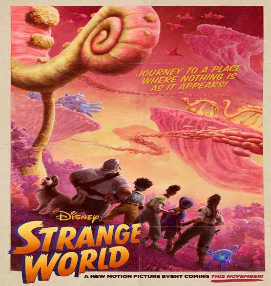 انیمیشن دنیای عجیب 2022