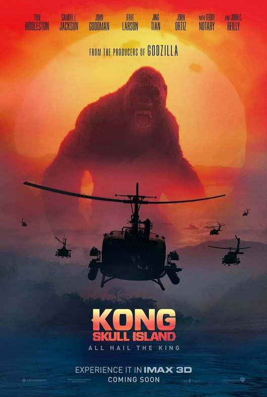 فیلم کینگ کونگ جزیره اسکلت 2017